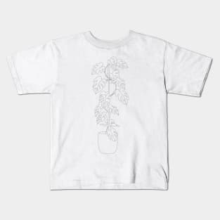 Line Art #0015 Kids T-Shirt
